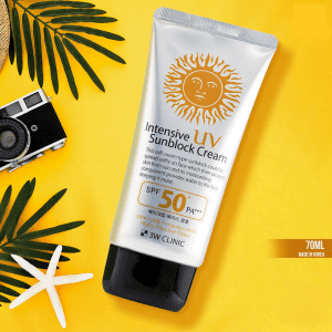 3W Clinic Intensive UV Sunblock Cream