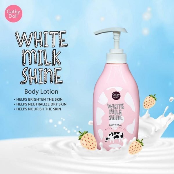 Cathy Doll White Milk Shine Body Lotion