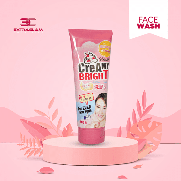 Creamy Bright Facial Foam Face Wash