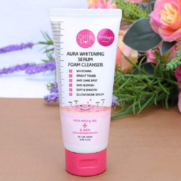 Cathy Doll Aura Whitening Serum Foam Cleanser