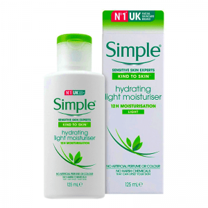 simple hydrating light moisturiser