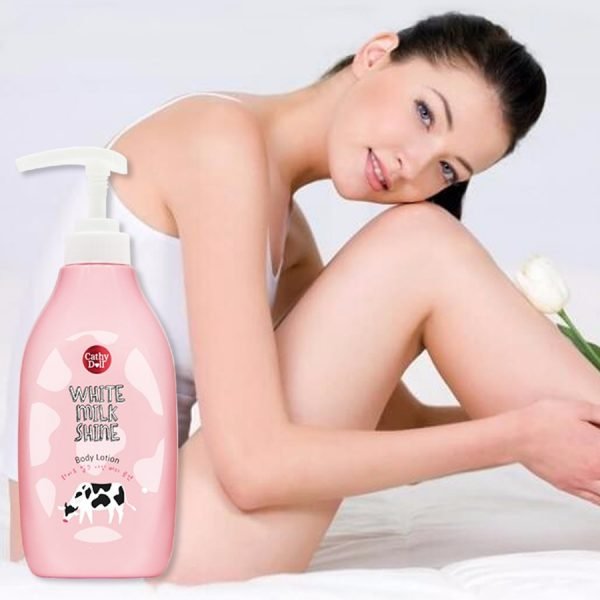 Cathy Doll White Milk Shine Body Lotion