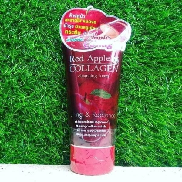 Red Apple Collagen Cleansing Foam