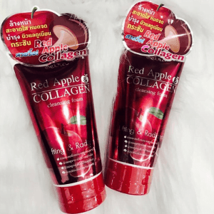 Red Apple Collagen Cleansing Foam