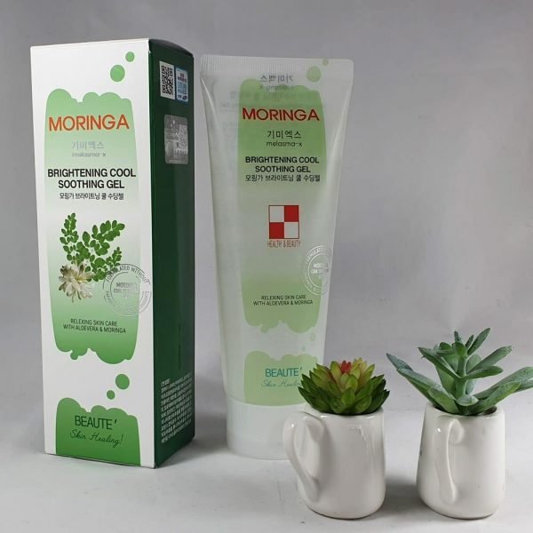 moringa brightening cool soothing gel