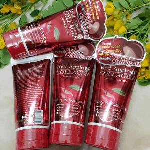 Red Apple Collagen Cleansing Foam