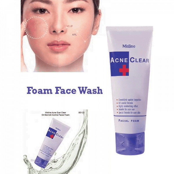 Mistine Acne Clear Facial Foam