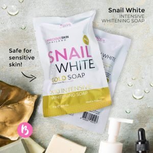 Snail Body White Gold Soap