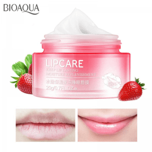 BIOAQUA Strawberry Lip Sleeping Mask Exfoliator Lips Balm