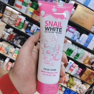 Snail White Snail And Pearl Whitening Facial Foam