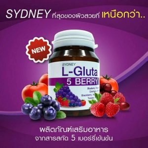 L-Gluta 5 Berry Plus Whitening Vitamins 30 Tablets