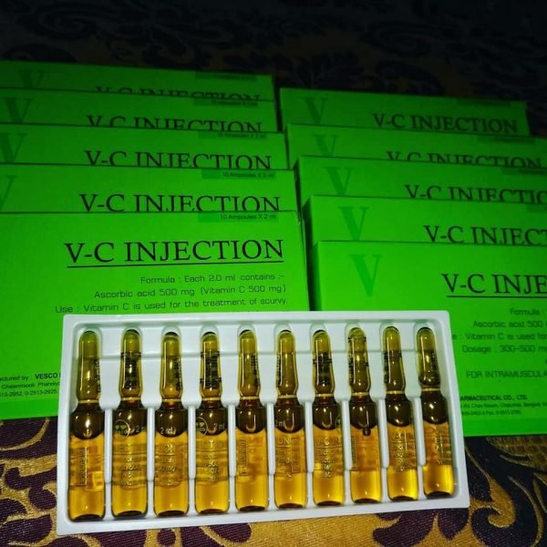 VC Injection Whitening Glowing and Brightening