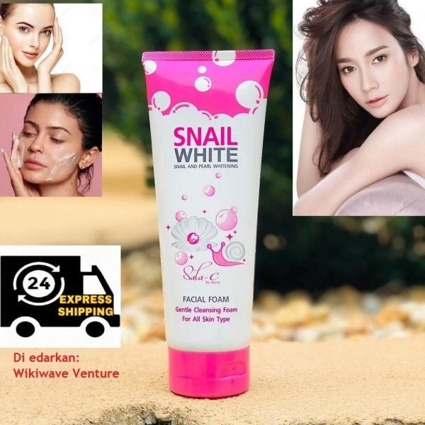 Snail White Snail And Pearl Whitening Facial Foam