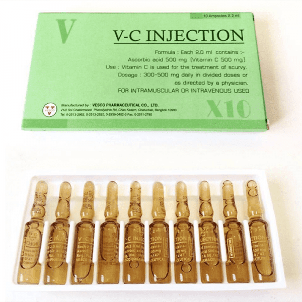 VC Injection Whitening Glowing and Brightening