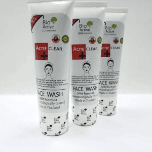 bio active acne clear face wash