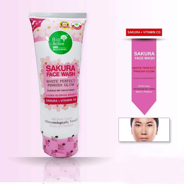 Bio Active Sakura Face Wash