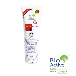 bio active acne clear face wash