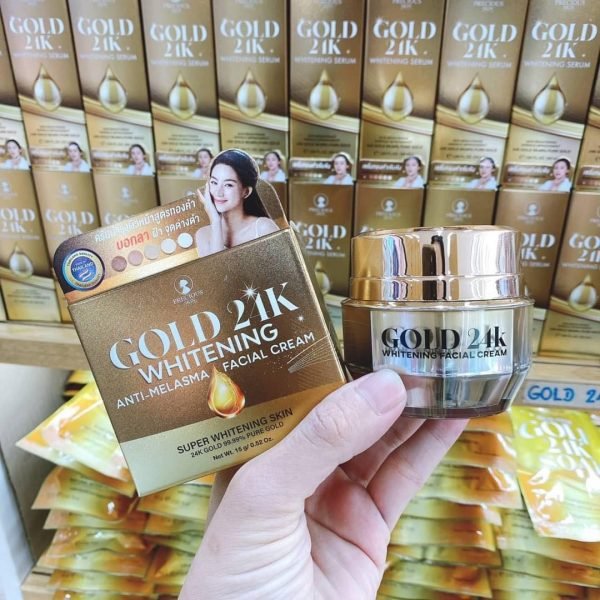 Gold 24K Whitening Anti Melasma Facial Cream