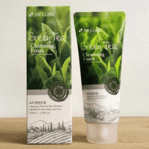 3w clinic green tea cleansing foam