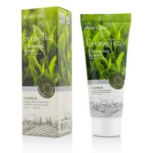 3w clinic green tea cleansing foam