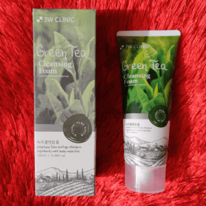 3w clinic green tea cleansing foam