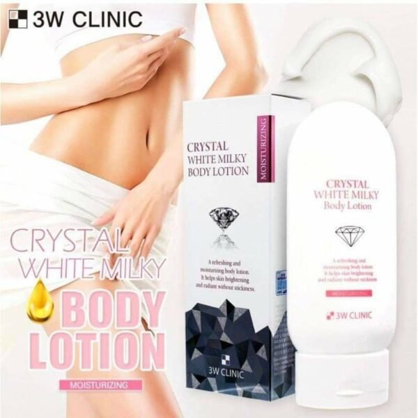 3w Clinic Crystal White Milky Body Lotion