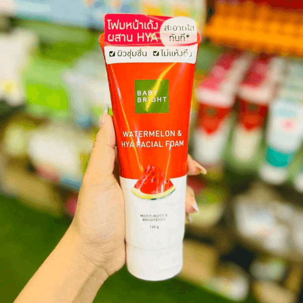 Baby Bright Watermelon & Hya Facial Foam