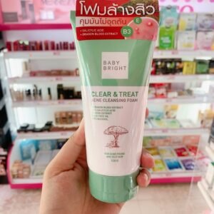 Baby Bright Clear & Treat Acne Cleansing Foam