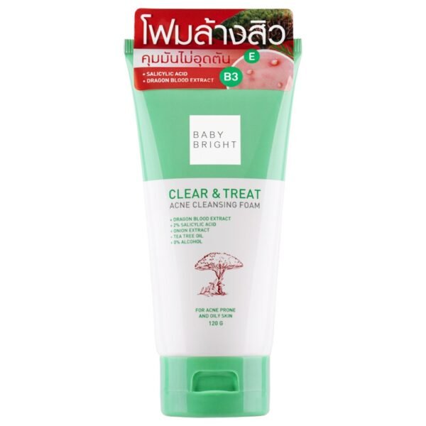 Baby Bright Clear & Treat Acne Cleansing Foam